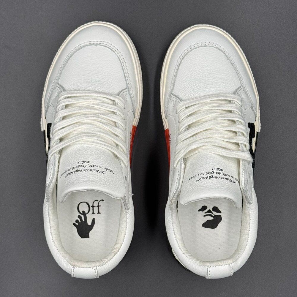 Off-White c/o Virgil Abloh Vulcanized White Canvas - Picture 2 of 11
